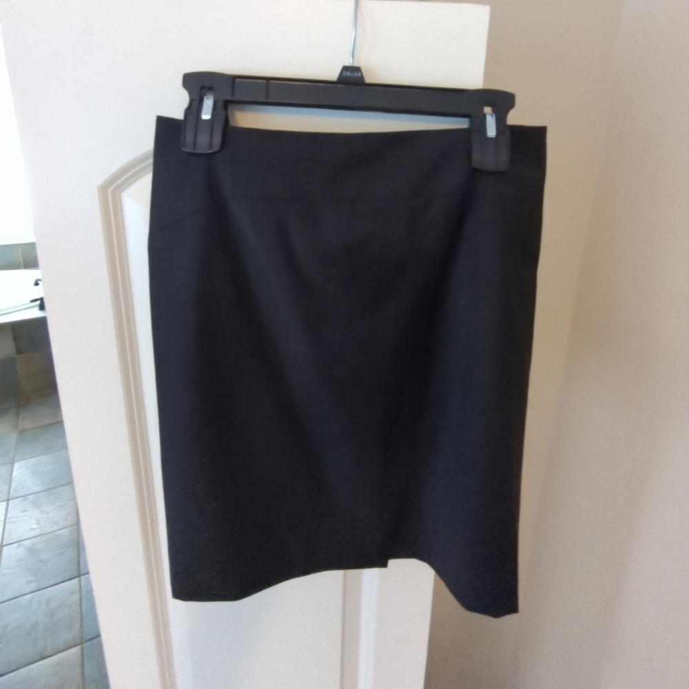 Ann Taylor Black Pencil Mini Skirt for Work